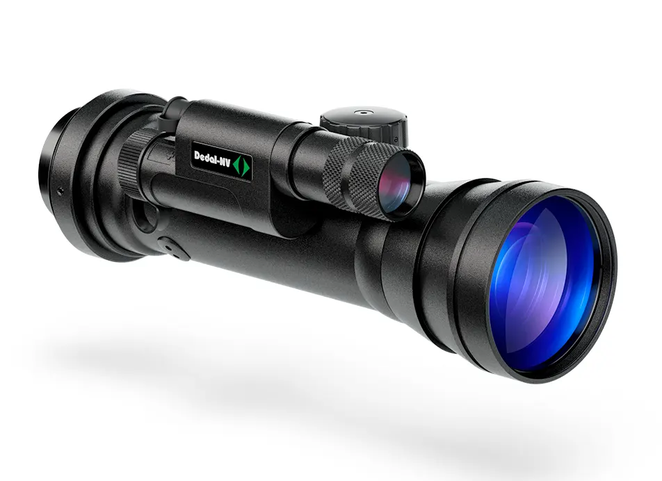 俄罗斯Dedal-555 IIT 3+三代增强型夜视仪 白光瞄准镜前置夜视